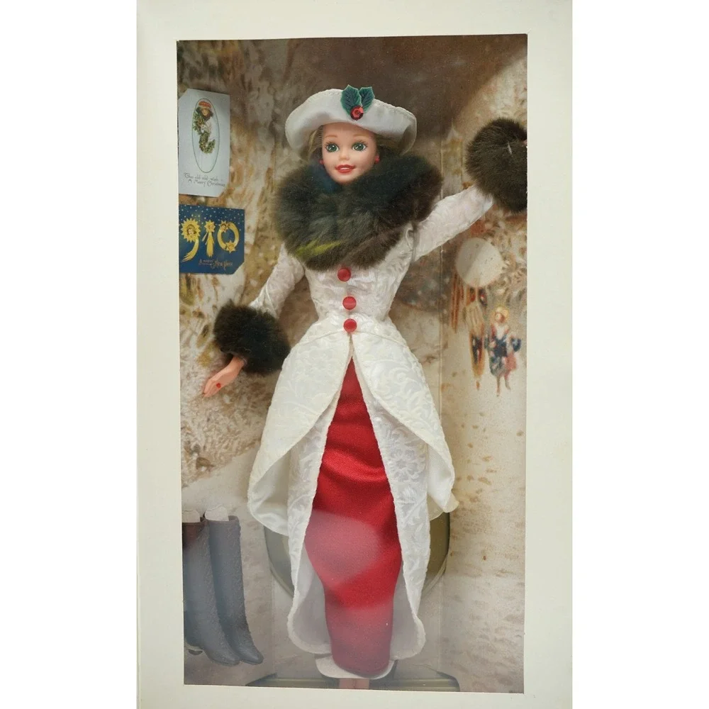 Vintage 1995 Barbie Doll Mattel Hallmark Special Edition Holiday Memories #14106